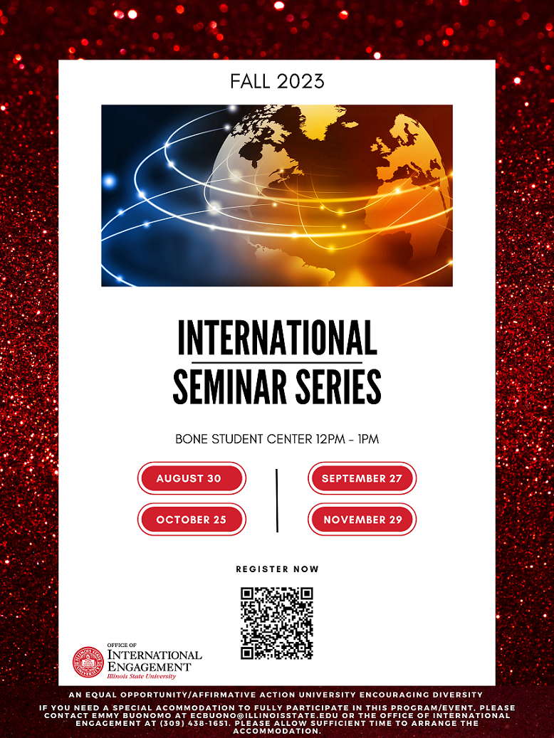 seminar series informational poster